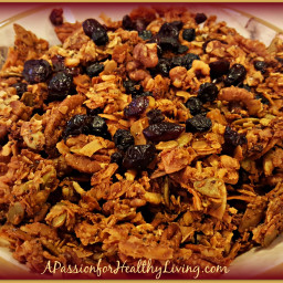 Mulberry and Tiger Nut Granola
