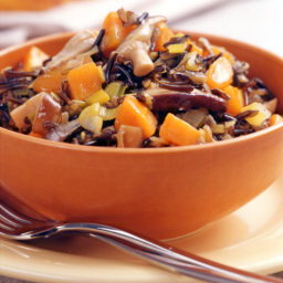 Mushroom and Wild Rice Slow-Cooker Stew
