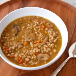 Mushroom Barley Soup
