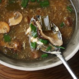 Mushroom Hot And Sour Soup