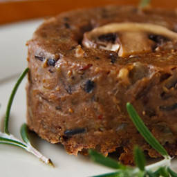 Mushroom, Lentil, and Wild Rice Timbales