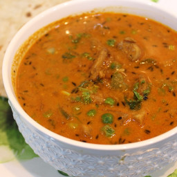 Mushroom Peas Curry Recipe
