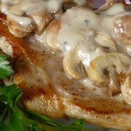 Mushroom Pork Chops Recipe