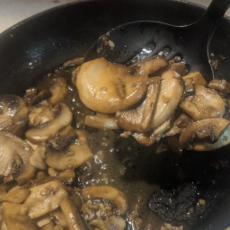 Mushrooms with a Soy Sauce Glaze