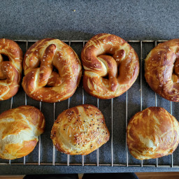 My Bavarian roll/pretzel