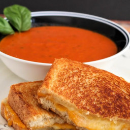 My Grilled Cheese and Tomato Soup