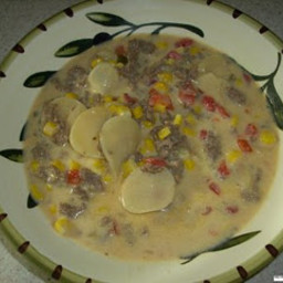 Nacho Potato Soup
