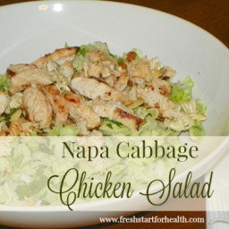 Napa Cabbage Chicken Salad Recipe
