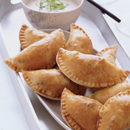 Natchitoches Meat Pies with Spicy Buttermilk Dip