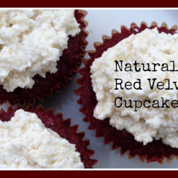Naturally Red Velvet Cupcakes (Grain/Nut/Dairy Free)