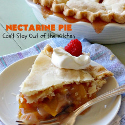 Nectarine Pie