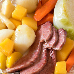 New England Boiled Dinner (Corned Beef and Cabbage)