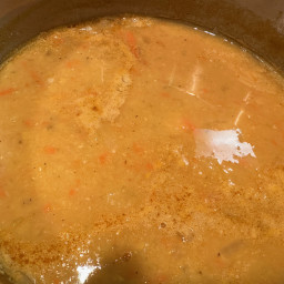 New Year's Day Red Lentil Soup