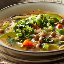 New Year’s Day Soup with Black-Eyed Peas