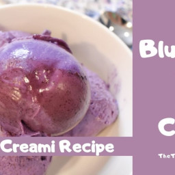 Ninja Creami Blueberry Pie Ice Cream