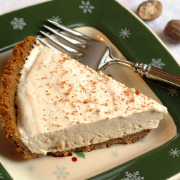 No. 51 - Egg Nog Pie with a Ginger Snap Crust