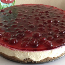 No Bake- Cheesecake with Berries