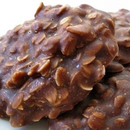 No Bake Chocolate Peanut Butter Cookies