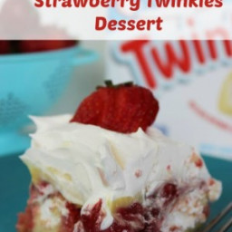 No Bake Desserts – No Bake Strawberry Twinkies Dessert