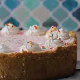 No-Bake Funfetti Cheesecake Recipe by Tasty