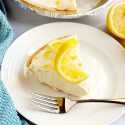 No Bake Lemon Cheesecake (easy, 4 ingredients)