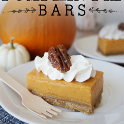 No-Bake, Pumpkin Pie Bars