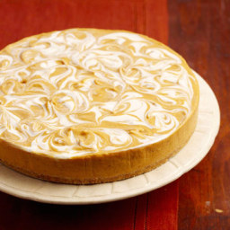 No-Bake Pumpkin Swirl Cheesecake