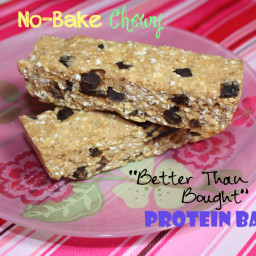 No-Bake Chewy Better Than Store Bought Protein Bars