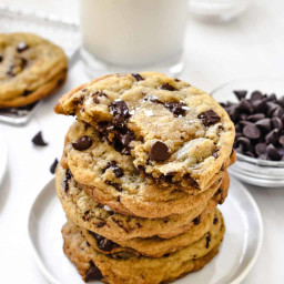 No Chill Chocolate Chip Cookies