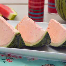 No-Churn Watermelon Ice Cream Slices