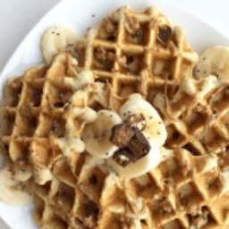 No-Fail Paleo Almond Flour Waffles (Single Serve & Super Easy)