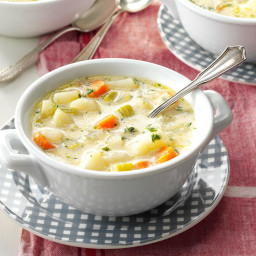 No-Fuss Potato Soup Recipe