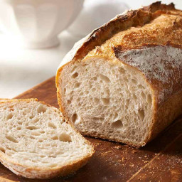 No-Knead Sourdough Bread