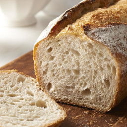 No-Knead Sourdough Bread
