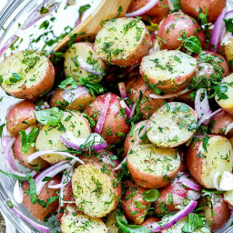 No-Mayo Potato Salad with Herbs
