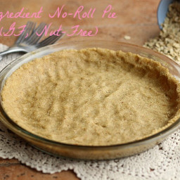 No-Roll Pie Crust (Gluten-Free, Nut-Free)