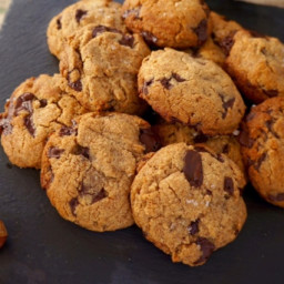 NOBLE CHOCOLATE CHIP COOKIES WITH MALDON SALT