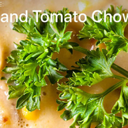 Noom Recipe: Corn & Tomato Chowder (Yum!)