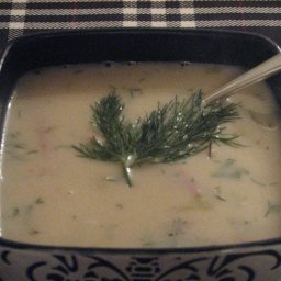 Nordic Potato Soup with Ham