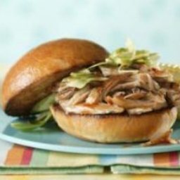 North Carolina-Style Pulled Pork Sandwiches