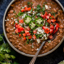 Not-Fried Pinto Beans