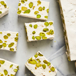Nougat With Honey and Pistachios
