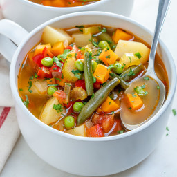 Nourishing Homemade Veggie Soup