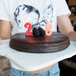 Nut-Free Chocolate Birthday Cake