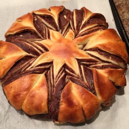 Nutella Star Bread