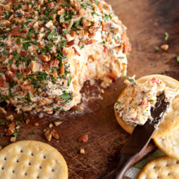 Nutty Bacon Cheese Ball