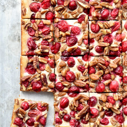 Nutty Oatmeal Cranberry Bars Recipe