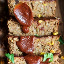 Oat-Free Spicy Barbecue Lentil Loaf
