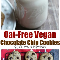 Oat-Free Vegan Classic Chocolate Chip Cookies