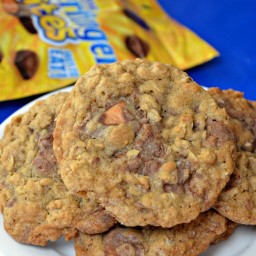Oatmeal Butterfinger Cookies